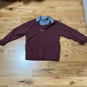 Orvis men’s zip up sweater size M